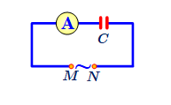 Đặt một điện áp xoay chiều có giá trị hiệu dụng không đối, tần số f thay đổi được vào hai đầu đoạn mạch  (ảnh 1)