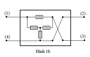 Trong hộp đen X (Hình 3) có mạch điện ghép bởi các điện trở giống nhau R0. Lần lượt đo (ảnh 1)