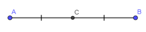 Cho ba điểm A, B, C phân biệt sao cho vecto AB = k vecto AC (ảnh 1)
