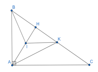 Cho ABC vuông tại A, đường cao AH.  a)Chứng minh ABC đồng dạng HBA và AB. AH = BH. AC. (ảnh 1)