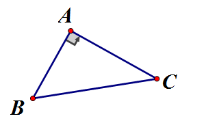 Cho tam giác ABC vuông tại A. CMR: AB/AC = sinC/sinB (ảnh 1)