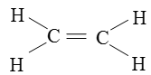 Trong phân tử etilen giữa hai nguyên tử cacbon có A. hai liên kết đôi (ảnh 1)