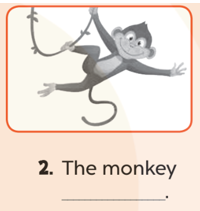Point and say (Chỉ và nói) The monkey (ảnh 1)