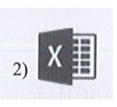 Hãy chọn biểu tượng dùng để khởi động phần mềm bảng tính Excel? (ảnh 2)