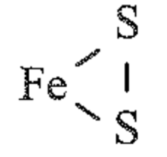 c) Đề xuất một công thức cấu tạo phù hợp cho FeS2, biết S có số oxi hoá -1 trong chất này.  (ảnh 1)