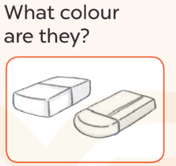 Ask and answer (Hỏi và đáp) What colour are they (ảnh 1)