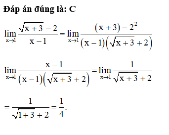 Tìm  lim x đến 1 căn bậc 2 x+-2/x-1 (ảnh 1)
