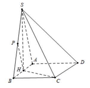 Cho hình chóp S.ABCD có đáy là hình chữ nhật, cạnh AB = 2a (ảnh 1)