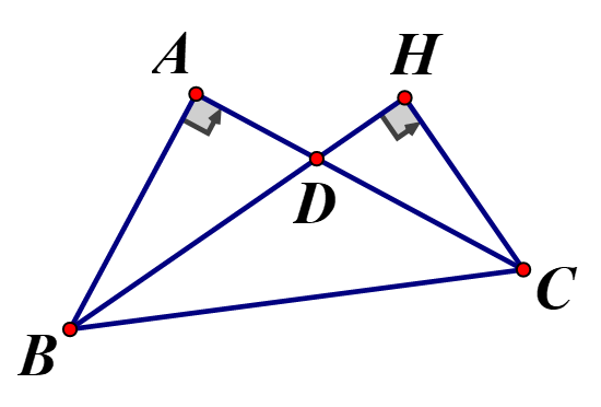  Cho tam giác ABC vuông tại A có AB=6cm, BC=10cm Tia phân giác Bx của  goác ABC cắt AC tại D (ảnh 1)
