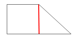 Vẽ thêm một đoạn thẳng để có:  Một hình vuông và một hình tam giác ? (ảnh 2)