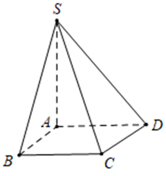 Cho hình chóp S.ABCD có đáy ABCD là hình vuông cạnh a. Góc giữa hai (ảnh 1)