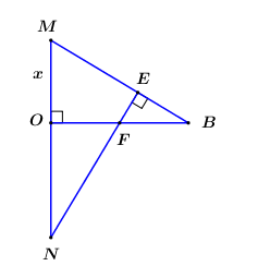 Cho tam giác OAB đều cạnh 2a. Trên đường thẳng d qua O và vuông góc với (ảnh 2)