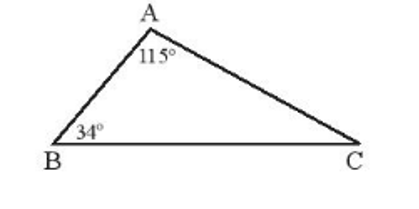 Quan sát hình vẽ bên dưới. Hãy so sánh hai cạnh CB và CA của tam giác ABC. (ảnh 1)