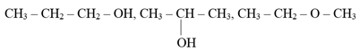 Số công thức cấu tạo có thể có của phân tử C3H8O là A. 1 B. 3 C. 4 D. 2 (ảnh 1)