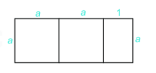 Biểu thức tính diện tích hình chữ nhật ở hình dưới đây là (ảnh 1)