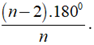 b) Số đo một góc của đa giác (ảnh 1)
