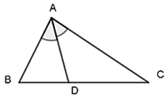 Cho Δ ABC có Aˆ = 1200, AD là đường phân giác. Chọn phát biểu đúng (ảnh 1)