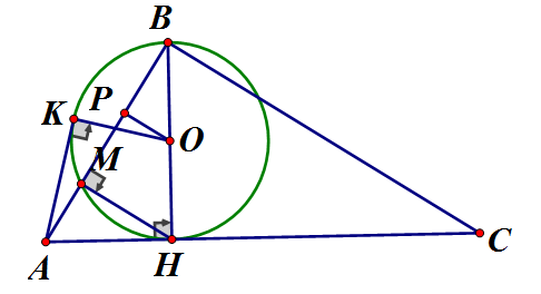 Cho tam giác ABC vuông tại B có AC = 5cm, gó BAC = 60 độ, đường cao BH (ảnh 1)