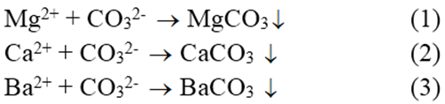 Dung dịch A chứa các cation Mg2+, Ca2+, Ba2+ và 0,1 mol Cl-, 0,2 mol NO3-. Thêm V lít dung dịch K2CO3 1M vào dung dịch A để thu được lượng kết tủa lớn nhất. Giá trị của V là: (ảnh 1)