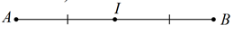 Gọi I là trung điểm đoạn thẳng AB. Nếu AB = 6 cm thì độ dài đoạn thẳng IB bằng? (ảnh 1)