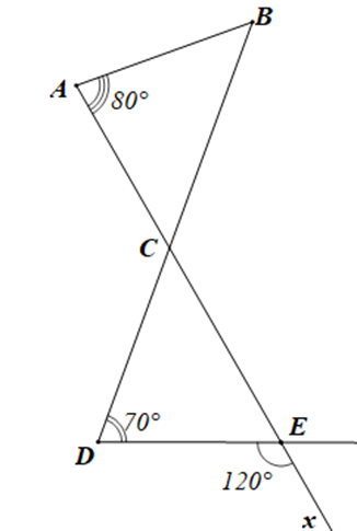 Cho hình vẽ: Tam giác ABC là tam giác gì? (ảnh 1)