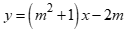 Cho hàm số bậc nhất y=(m^2+1)x-2m và y=10x-6 .  (ảnh 3)