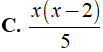 Rút gọn biểu thức x^3-8/ 5x+20 . x^2+4x/x^2 + 2x + 4 được kết quả là ? (ảnh 6)