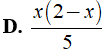 Rút gọn biểu thức x^3-8/ 5x+20 . x^2+4x/x^2 + 2x + 4 được kết quả là ? (ảnh 7)