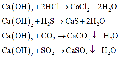 Sau khi làm thí nghiệm có những khí thải độc hại sau: HCl, H2S, CO2, SO2. Có thể dùng chất nào sau đây để loại bỏ chúng tốt nhất? (ảnh 1)