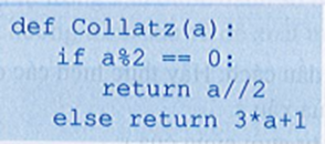 Đọc hiểu Ngày 01/7/1932, Collatz - nhà toán học Đức đề xuất thực hiện phép  (ảnh 1)