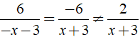 Phân thức 2/(x + 3) bằng với phân thưc nào dưới đây ? (ảnh 1)