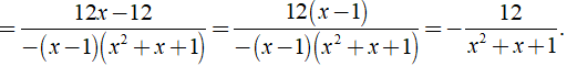 c) 4x^2 - 3x + 17/ x^3 - 1 + 2x -1 / x^2 + x + 1 + 6/ 1-x (ảnh 7)