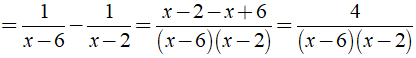 b) Áp dụng để rút gọn biểu thức sau:  M = 1/x^2-5x+6 + 1/x^2-7x+12 + 1/x^2-9x+20 + 1/x^2-11x+30 (ảnh 5)
