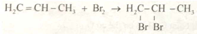 Cho các chất sau: CH4, C2H2, C2H4, C6H6 (benzen), CH2=CH-CH3, . Số chất làm mất màu dung dịch brom là: (ảnh 3)