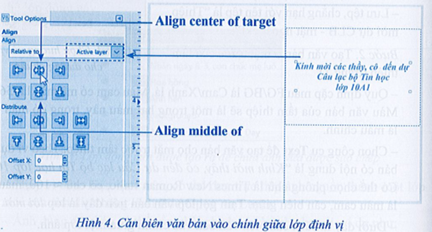 Hãy tạo một tấm thiệp mời, loại có thể gấp được (minh hoạ ở Hình 2).  (ảnh 5)