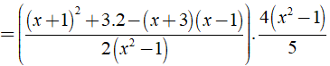 b) Chứng minh rằng khi giá trị của biểu thức xác định thì giá trị của nó không phụ thuộc vào biến x (ảnh 2)