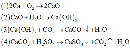 Viết các phương trình hóa học biểu diễn sơ đồ chuyển hóa sau: (ảnh 2)