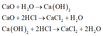 Oxit nào sau đây có thể làm khô khí hiđro clorua (khí HCl)? (ảnh 2)