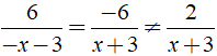 Phân thức 2/(x + 3) bằng với phân thưc nào dưới đây ? (ảnh 1)