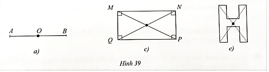 Trong các hình dưới đây, có bao nhiêu hình có tâm đối xứng? (ảnh 2)