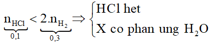 Hòa tan m gam kim loại X trong 200ml dung dịch HCl 0,5M thu được dung dịch Y chứa 27,5 gam chất tan và 3,36 lít khí H2 (đktc). Kim loại X là (ảnh 3)