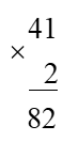 Đặt tính rồi tính:  a) 32 × 3                           41 × 2                               124 × 2                               312 × 3 (ảnh 2)