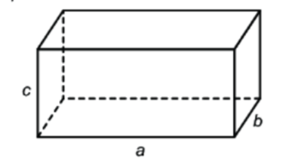 Cho hình hộp chữ nhật dưới đây Biểu thức tính diện tích toàn phần  (ảnh 1)