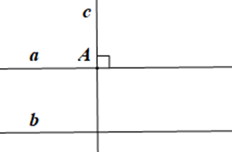 Vẽ hình minh hoạ và viết giả thiết, kết luận của mỗi định lí sau: b) Nếu một đường thẳng vuông góc với một trong hai đường thẳng song song thì nó vuông góc với đường thẳng còn lại; (ảnh 1)