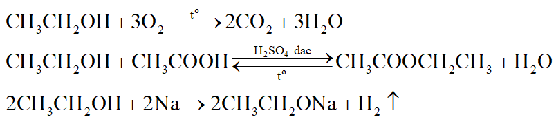 Dãy chất nào sau đây đều tác dụng được với CH3CH2OH? (ảnh 1)