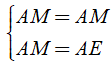 Cho tam giác ABC có góc A= 50 độ, điểm M thuộc cạnh BC. Vẽ điểm D đối xứng với M qua AB, vẽ điểm (ảnh 2)