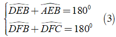 Cho hình bình hành ABCD. Gọi E là trung điểm của AD, F là trung điểm của BC. Chứng minh BE = DF và (ảnh 3)