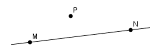 Cho ba điểm M; N; P thẳng hàng với P nằm giữa M và N. Chọn hình vẽ đúng. (ảnh 3)