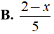 Rút gọn biểu thức x^3-8/5x + 20. x^2 +4x/x^2 + 2x + 4 được kết quả là ? (ảnh 5)