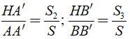 Cho tam giác nhọn ABC, các đường cao AA', BB', CC' cắt nhau tại H. Chứng minh rằng: (ảnh 4)